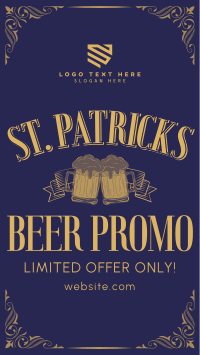 Paddy's Day Beer Promo Facebook Story Preview