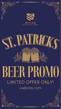 Paddy's Day Beer Promo Facebook story Image Preview