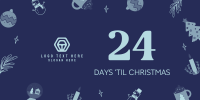 Quirky Christmas Countdown Twitter post Image Preview