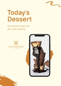 Today's Dessert Poster Image Preview
