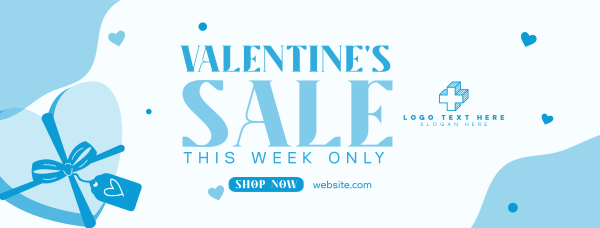 Valentine Week Sale Facebook Cover Design Image Preview