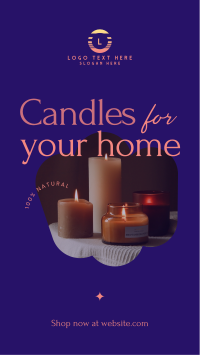 Aromatic Candles Instagram Story Design