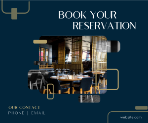 Restaurant Booking Facebook post Image Preview