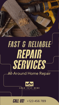 Handyman Repair Service Instagram reel Image Preview