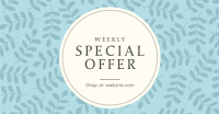 Special Offer Leaves Facebook Ad Design