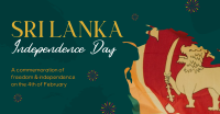 Sri Lankan Flag Facebook ad Image Preview