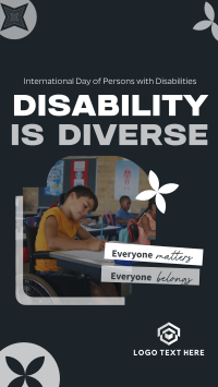 Disabled People Matters TikTok video Image Preview