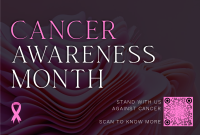 Cancer Awareness Month Pinterest board cover Image Preview
