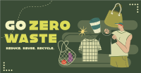 Practice Zero Waste Facebook Ad Design