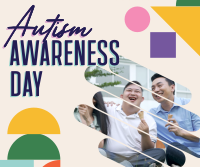 Autism Awareness Shapes Facebook post Image Preview