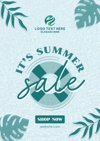 Summertime Sale Poster Design