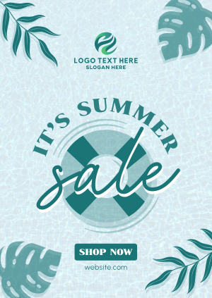 Summertime Sale Poster Image Preview
