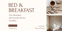 Bed and Breakfast Services Twitter post Image Preview