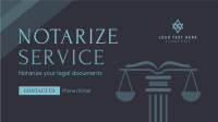 Legal Documentation Facebook Event Cover Design