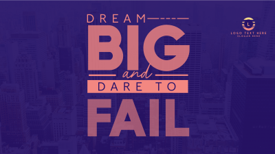 Dreaming Big Facebook event cover Image Preview