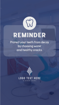 Dental Reminder YouTube short Image Preview