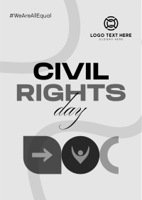 Civil Rights Day Flyer Design