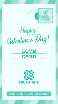 Valentine's Day Postcard Instagram reel Image Preview