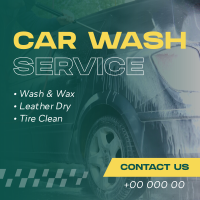 Professional Car Wash Service Linkedin Post Image Preview