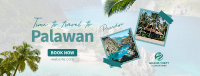 Palawan Paradise Travel Facebook Cover Design