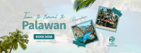 Palawan Paradise Travel Facebook cover Image Preview