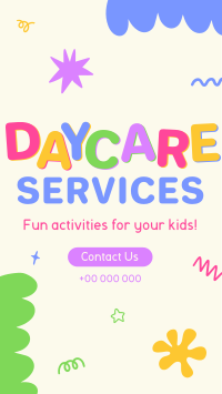 Scribble Shapes Daycare YouTube short Image Preview