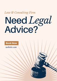 Professional Lawyer Poster Image Preview