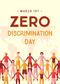 Zero Discrimination Celebration Poster Image Preview