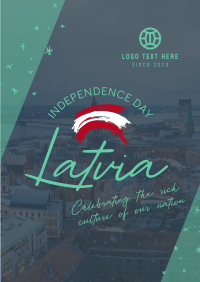 Latvia Independence Day Flyer Image Preview