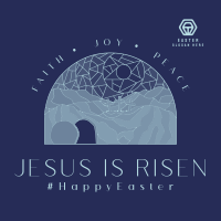 He Has Risen Linkedin Post Image Preview