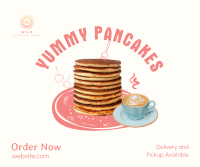 Delicious Breakfast Pancake  Facebook post Image Preview