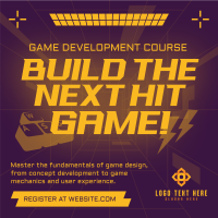 Game Development Course Linkedin Post Preview