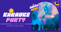 Karaoke Party Hours Facebook ad Image Preview