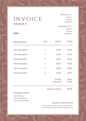 Lovely Wellness Invoice Image Preview