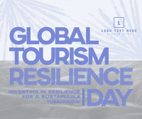 Sustainable Tourism Greeting Facebook Post Preview