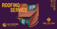 Roofing Service Facebook Ad Design