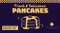 Retro Pancakes Video Design