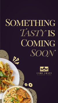 Tasty Food Coming Soon Instagram reel Image Preview