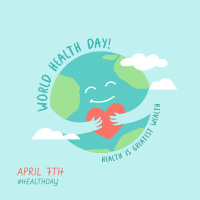 Health Day Earth Linkedin Post Image Preview