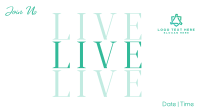 Simple Live Announcement Video Image Preview