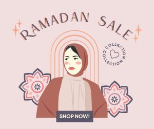 Ramadan Hijab Sale Facebook post Image Preview
