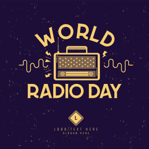 Simple Radio Day Instagram post Image Preview