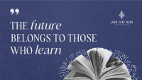 Education Future Quote Animation Preview