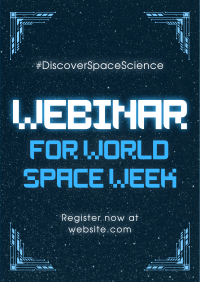 Space Week Webinars Poster Image Preview