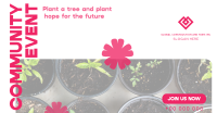 Trees Planting Volunteer Facebook Ad Design