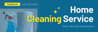 House Cleaning Experts Twitter Header Design