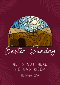 Modern Easter Sunday Poster Image Preview