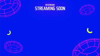 Modern Streamer Zoom Background Image Preview