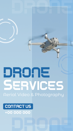 Drone Video and Photography Facebook story Image Preview