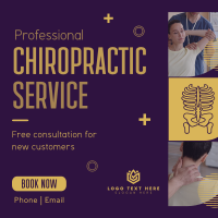Chiropractic Service Instagram post Image Preview